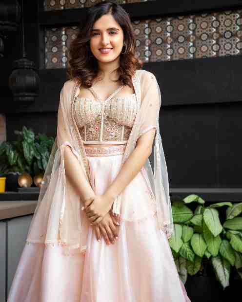 Shirley Setia Photo in indian lengha chuni dress